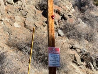 siren alarm near Tahoe Pyramid Trail