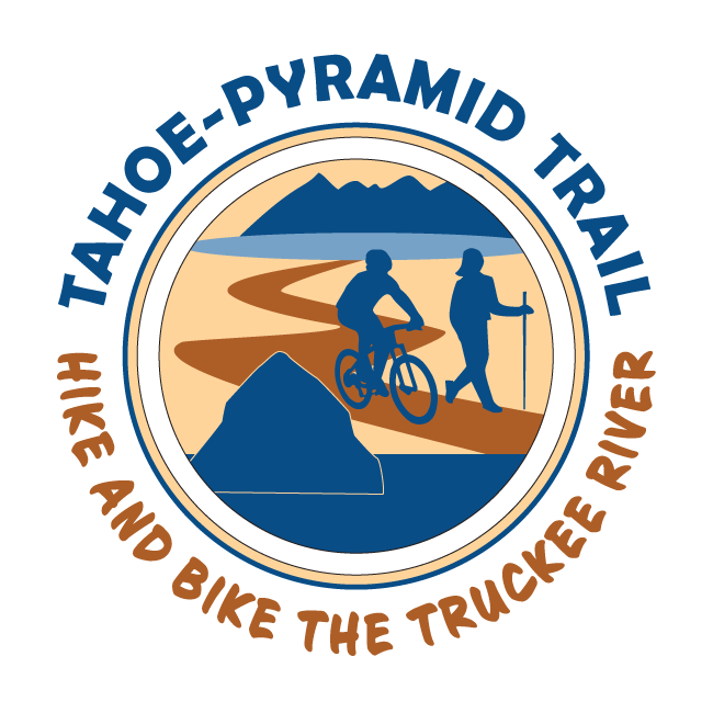 Tahoe-Pyramid Trail (logo) - Hike and Bike the Truckee River